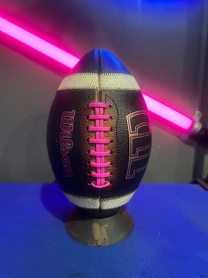 How To Prep A Football (Raw Footage)