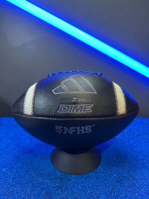 Game Ready Adidas Dime Football | NFHS Edition | Blue Laces
