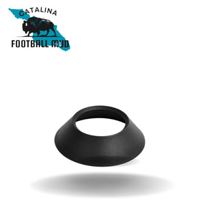 Black rubber boot jack on a white background with Catalina Football Mud logo.