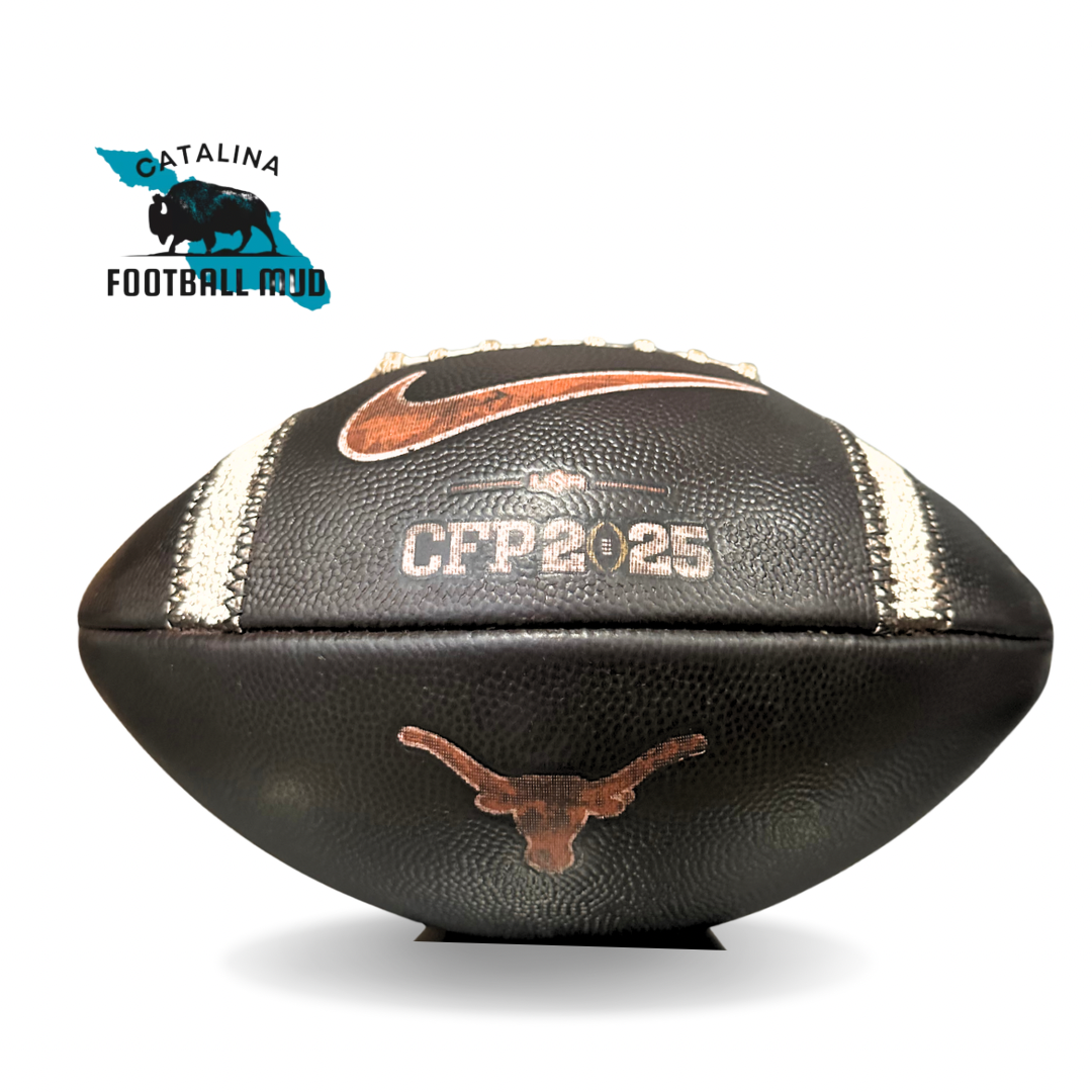 Prepped/Mudded Nike Vapor Pro Elite Texas Football – Catalina Football Mud
