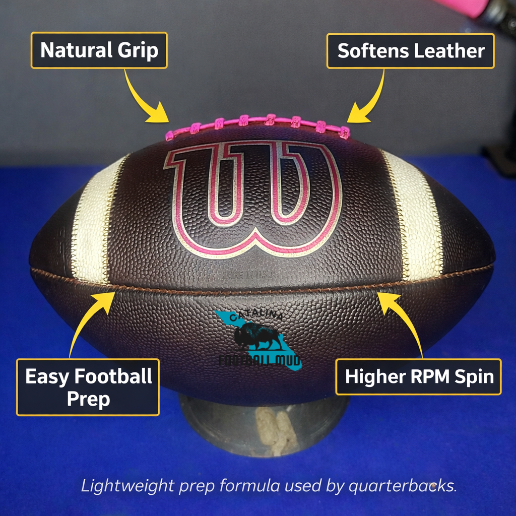 Mudded football descriptions