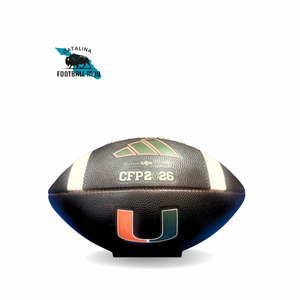 Mudded Prepped Football - Adidas Dime Miami Hurricanes