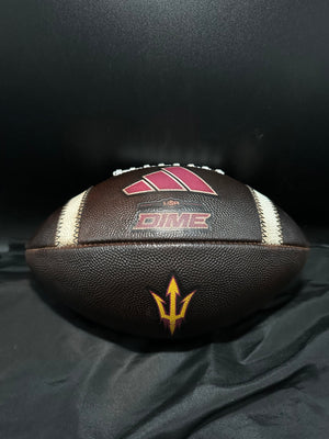 Mudded Prepped Football - Adidas Dime Arizona State Sun Devils
