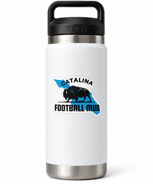 Catalina Football Mud Decal Sticker