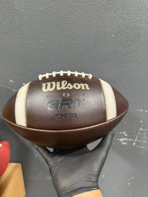 Mudded Prepped Football - Wilson GRT