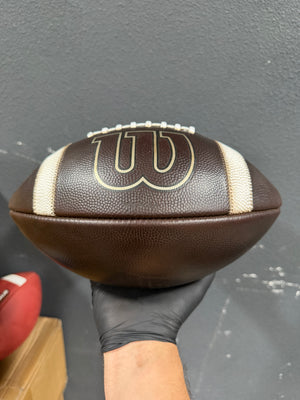 Mudded Prepped Football - Wilson GRT