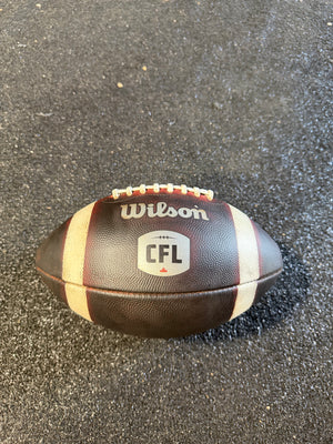 Mudded Prepped Football - Wilson CFL Official Ball