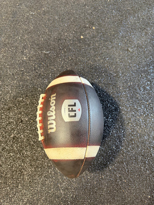 Mudded Prepped Football - Wilson CFL Official Ball